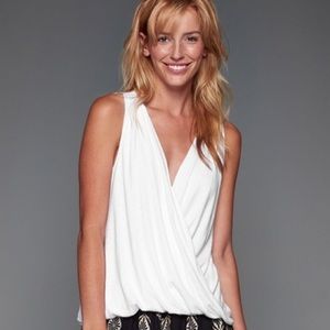 Abercrombie Wrap Front Tank